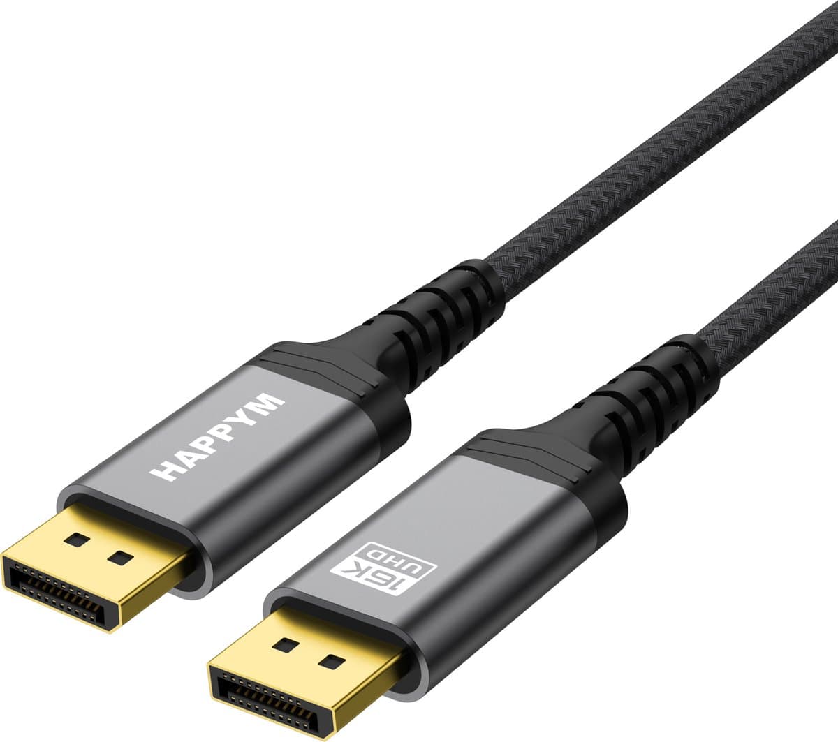 Displayport 2.1 Kabel – Ultra High Speed 16K60Hz voor Haarscherpe Beeldkwaliteit - 2 Meter - 8k 120hz - 4k 240hz
