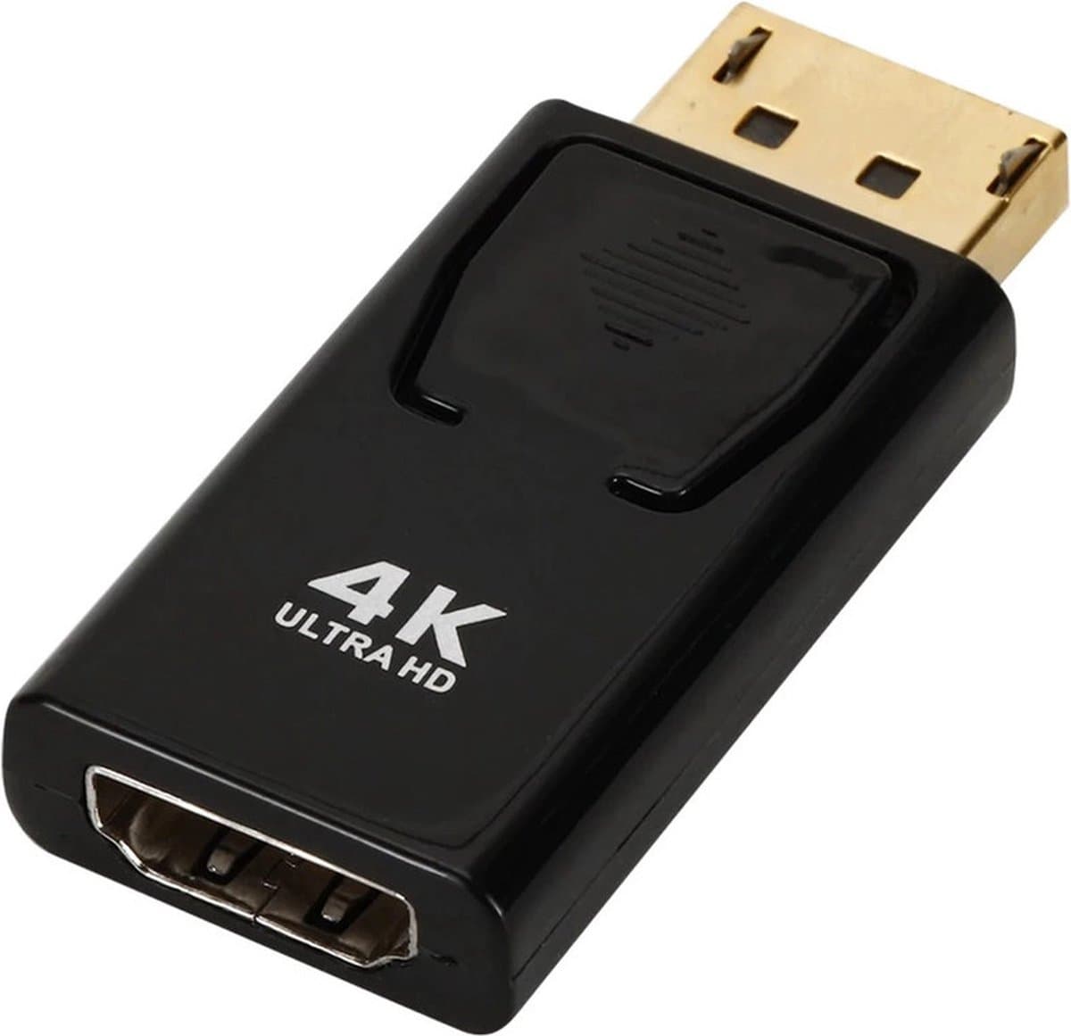 Displayport naar HDMI - 4K Ultra HD 30Hz - DP Male naar HDMI Female adapter connector kabel - zwart