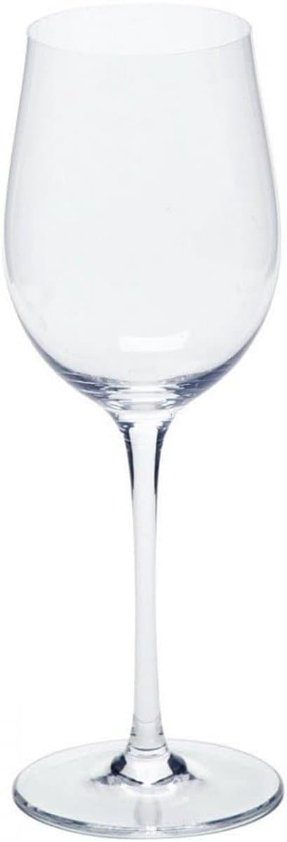 Set van 1 Elegant Witwijnglas met Steel - 300 ml - Vaatwasmachinebestendig