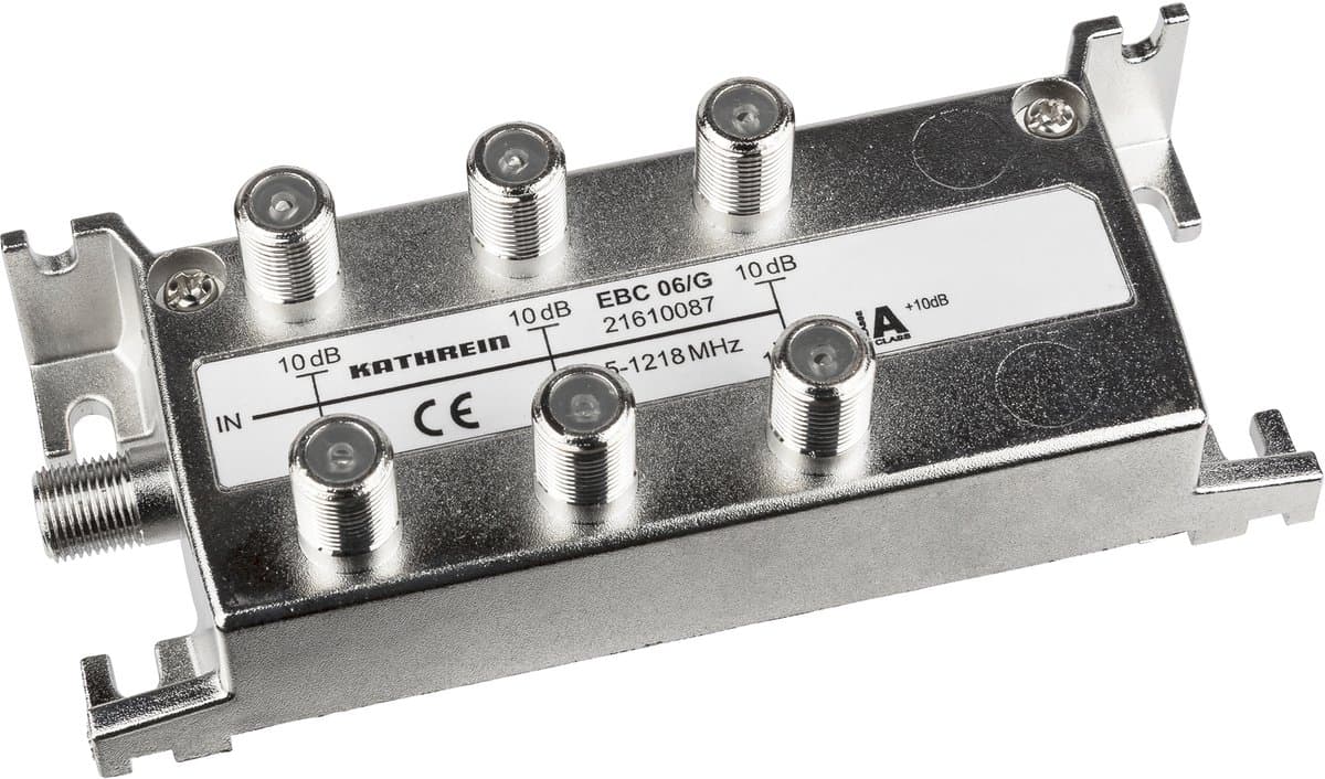 Kathrein EBC 06/G Kabel-TV lasdoos 6-voudig 5 - 1218 MHz