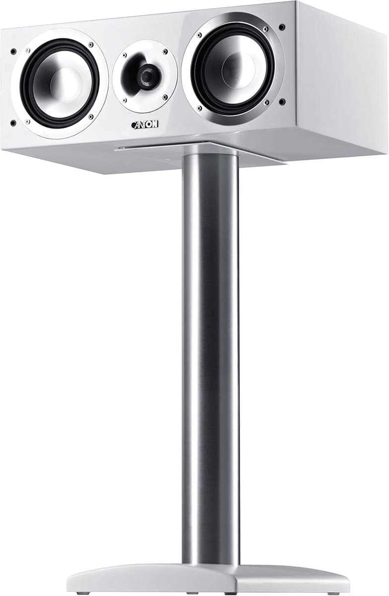 Centerluidspreker Wit - Krachtige 2-weg Bass Reflex Audio Speaker