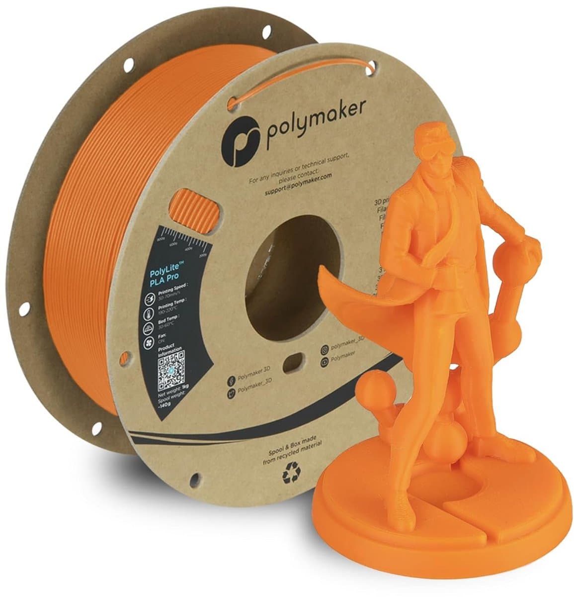 Dual Color PLA 1.75mm 1kg 3D Printer Filament Bioplastic voor Hoge Printkwaliteit