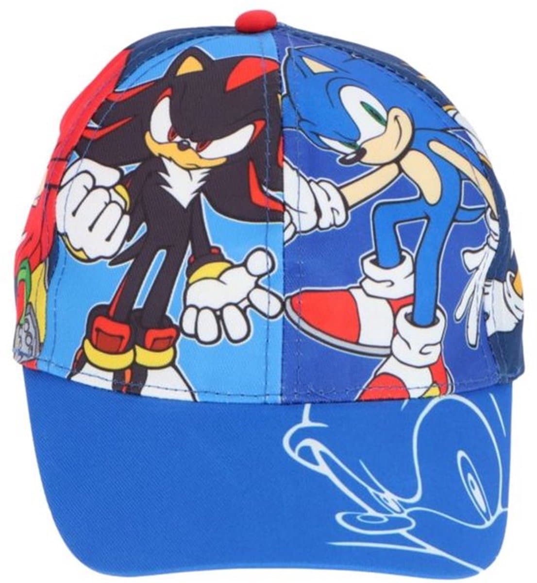 Sonic the Hedgehog Kinderpet 54 cm – Verstelbare Pet voor Kinderen 3–9 Jaar