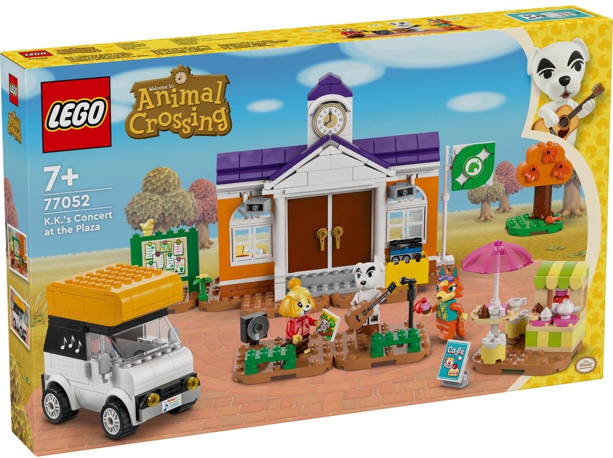 LEGO Animal Crossing™ 77052 K.K.'s Concert in het Plaza
