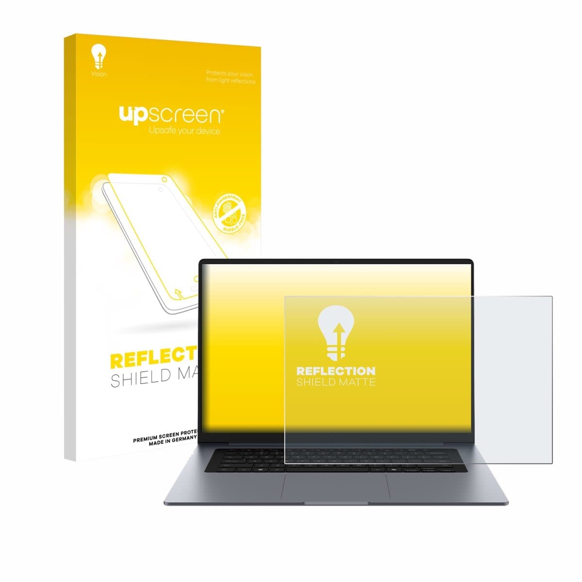 upscreen - Screenprotector voor Samsung Galaxy Book6 16" - Folie Beschermfolie anti glare matte