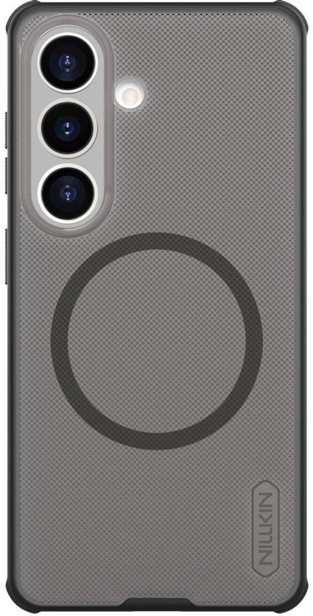 Nillkin CamShield Prop Magnetic - Hoesje Geschikt voor Samsung Galaxy S26 - Compatibel met MagSafe en Qi2 - Back Cover met Camera Bescherming / Standaard - Transparant Zwart