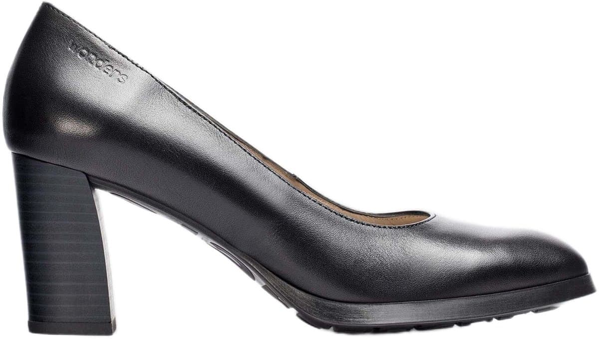 Wonders Fenix - dames pump - Zwart - maat 40 (EU) 7 (UK)