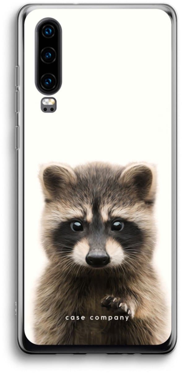 Case Company® - Hoesje geschikt voor Huawei P30 hoesje - Rocco - Soft Cover Telefoonhoesje - Bescherming aan alle Kanten en Schermrand