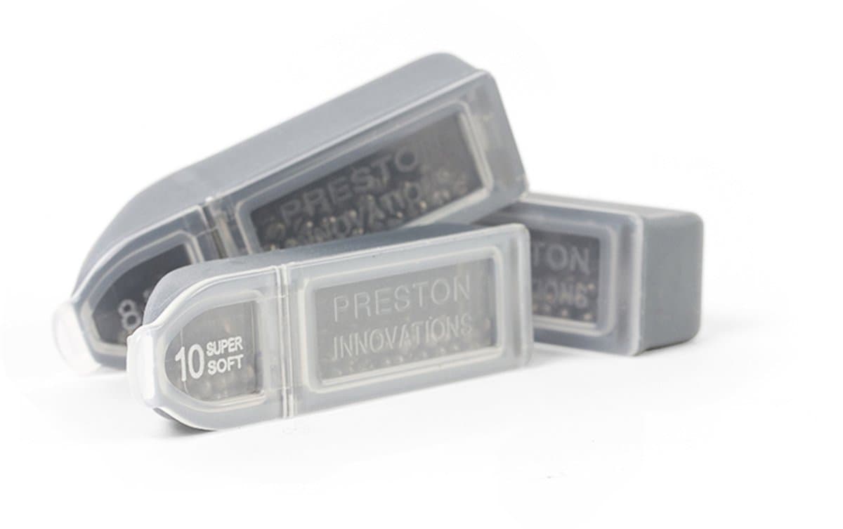 Preston Innovations Super Soft Shot Mix Gespleten Loodhagel Zilver