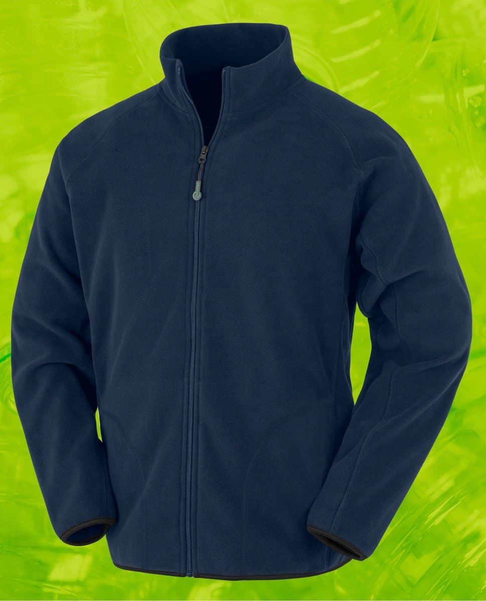 Result Recycled Microfleece Jacket RT907 - Navy - S