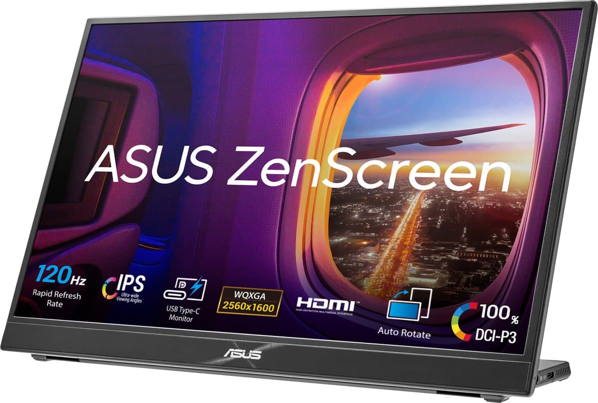ASUS ZenScreen MB16QHG Portable Monitor