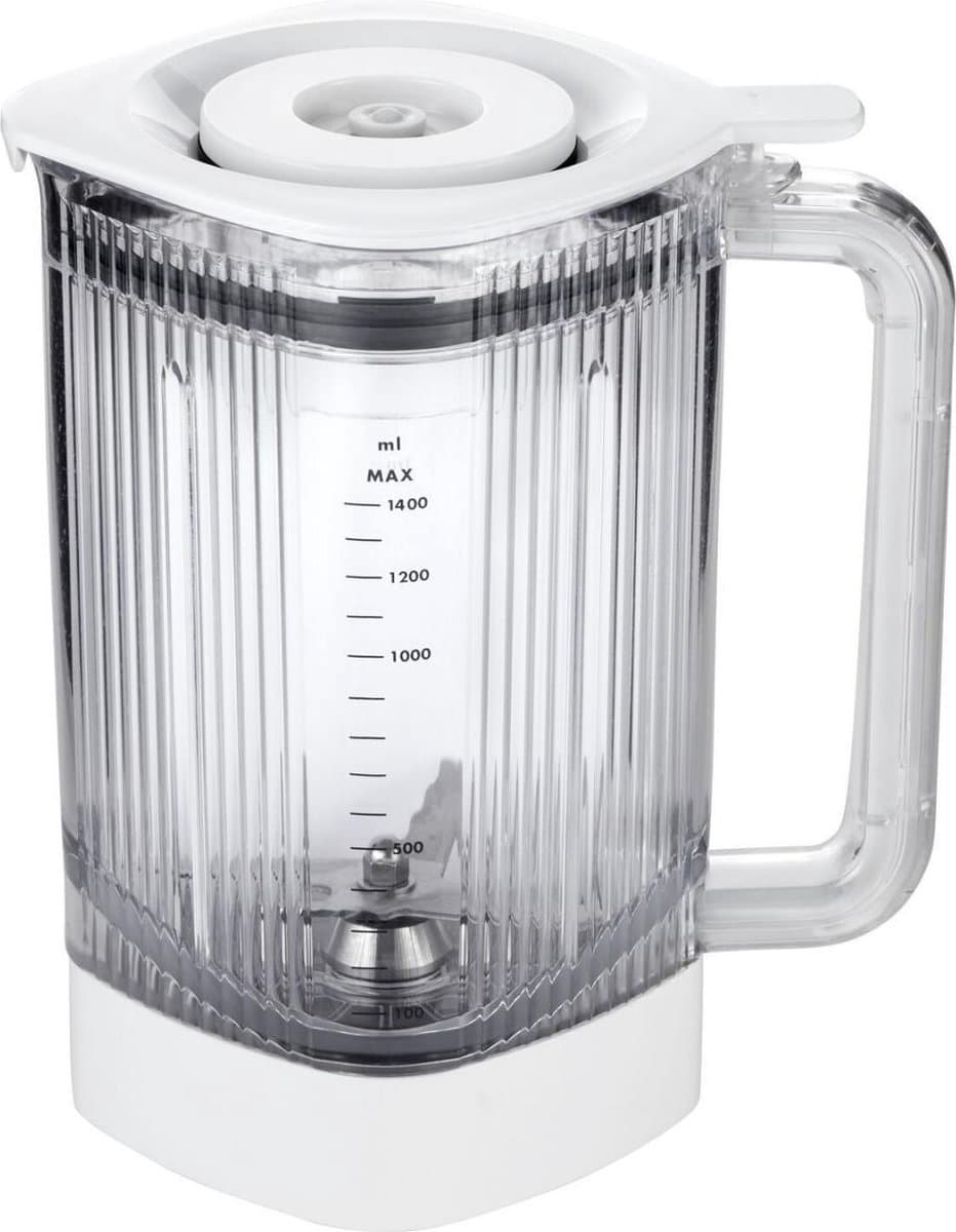 Zwilling Enfinigy accesoireset voor tafel blender 1.4L: mixbeker met mes - deksel met afsluitring - afsluitdeksel - vacuum adapter