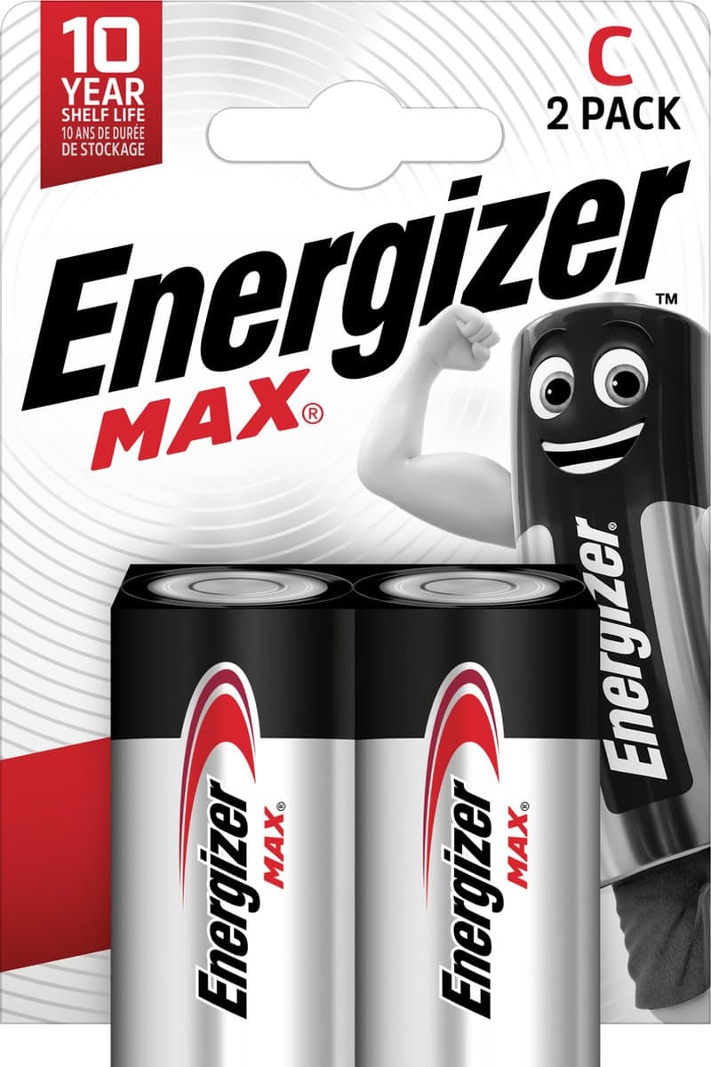 Energizer Max – C – 2 stuks