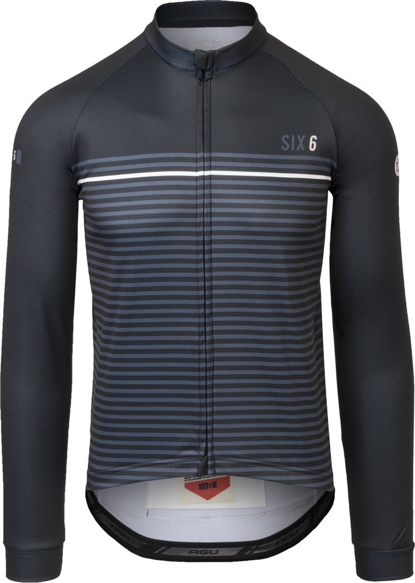 AGU Classic III Fietsshirt Lange Mouwen III SIX6 Heren - Black - S
