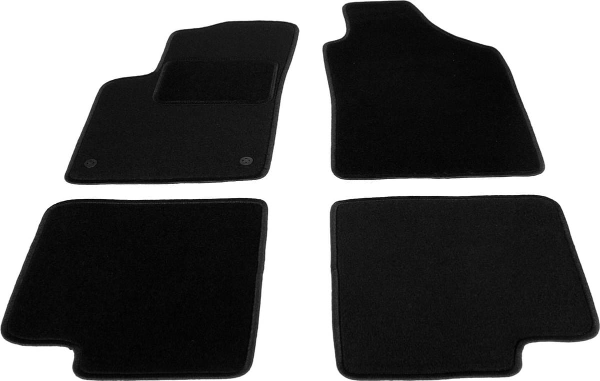 Automatten voor Fiat 500 (07.2012-2020), voor de facelift - 4-delig - Naaldvilt