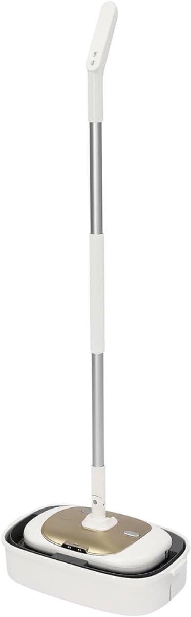 Allvia® Dweilsysteem Elektrisch - Dweilsysteem - Karcher Vloerreiniger - Wit/Goud - 43cm x 27cm x 24cm