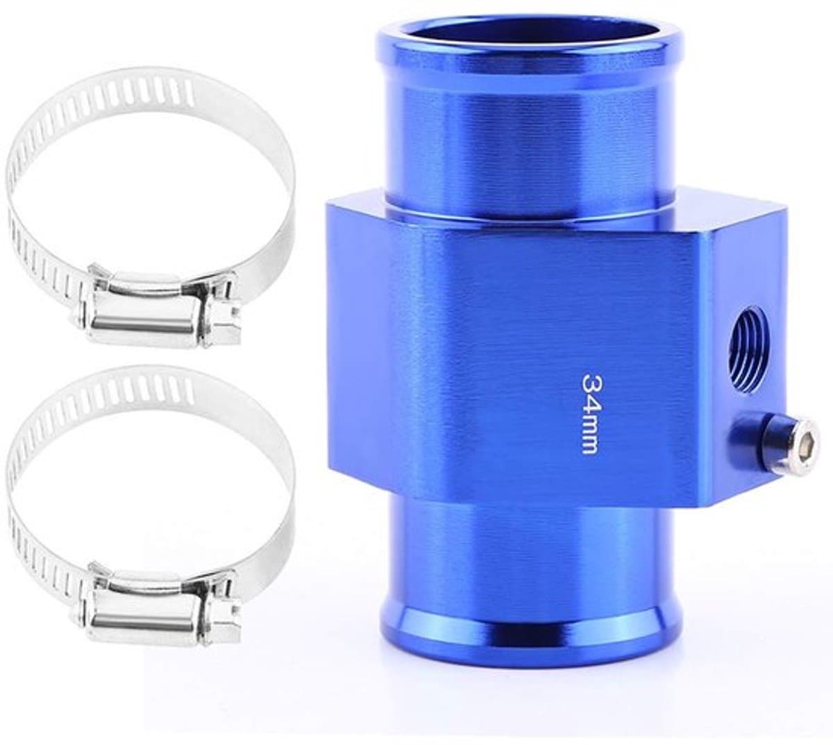Dailygoody Aluminium Radiator Hose Adapter voor Water Temp Sensor