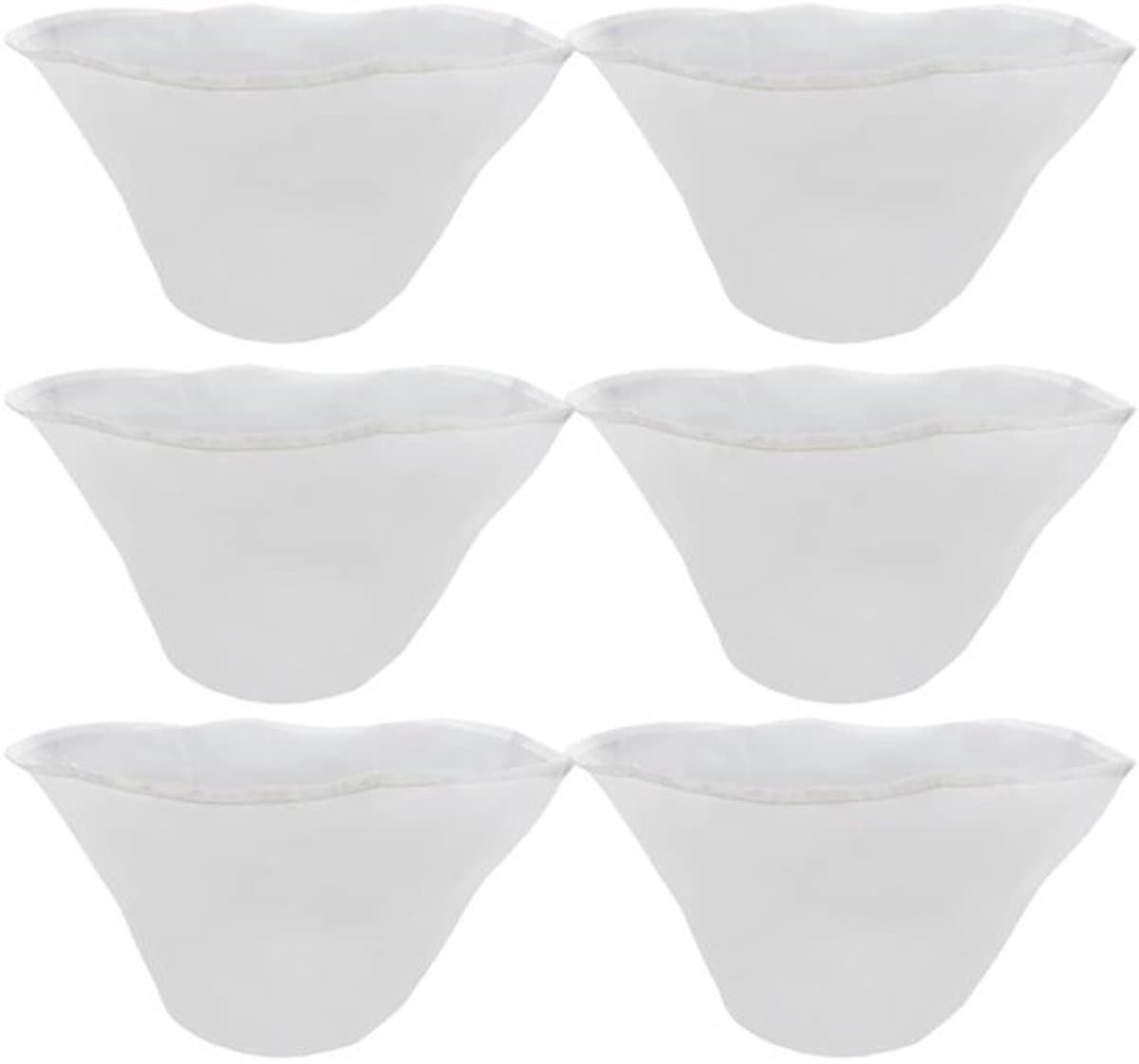 Dailygoody - Mesh Zeef 6 Stuks - Nylon Filterzakken - voor Sap en