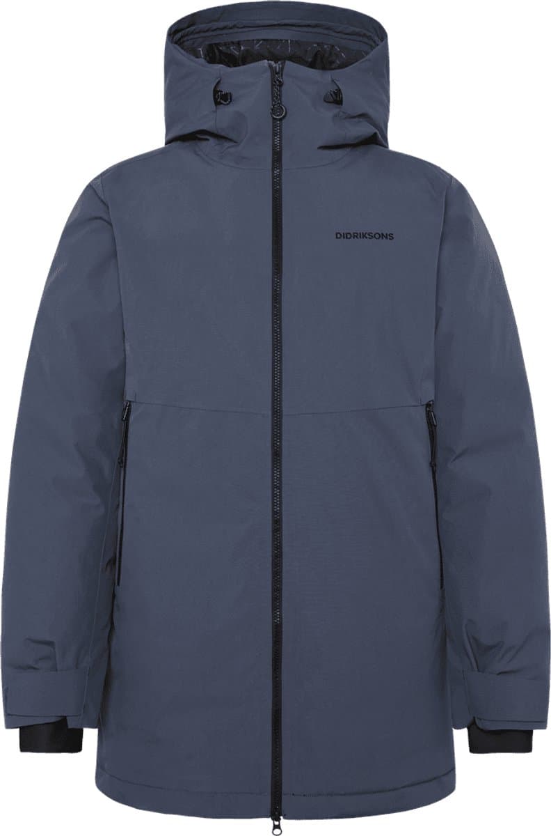 Didriksons TEMPEST USX PARKA Heren Outdoorjas - Sleepy Blue
