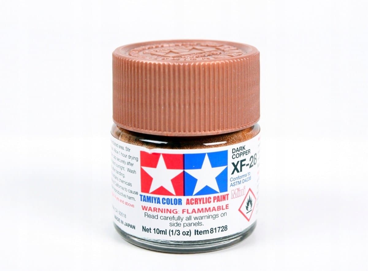 Tamiya Acrylverf XF-28 Donker Koper Metallic 10ml