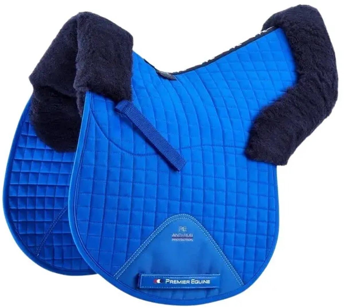Geïntegreerd synthetisch schapenvacht zadeldek Premier Equine GP/Jump Numnah
