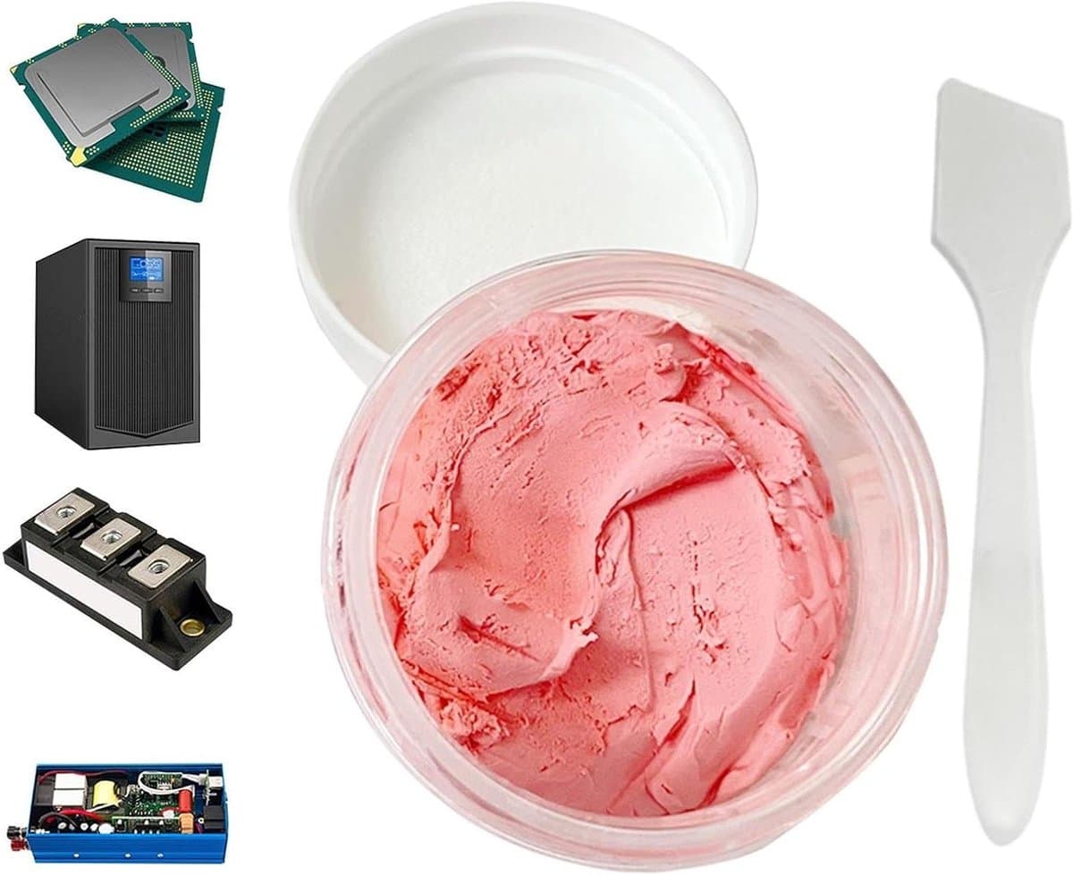 Koelpasta voor Laptops - Thermische Pasta Koelmiddel - Computeronderhoud - Niet-geleidend - 33 g - Veelkleurig