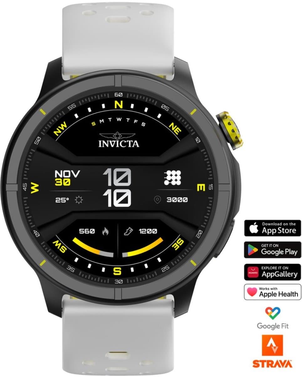 Invicta I-Tech - 2 Pro ITECH-008 Heren Smartwatch - 46 mm