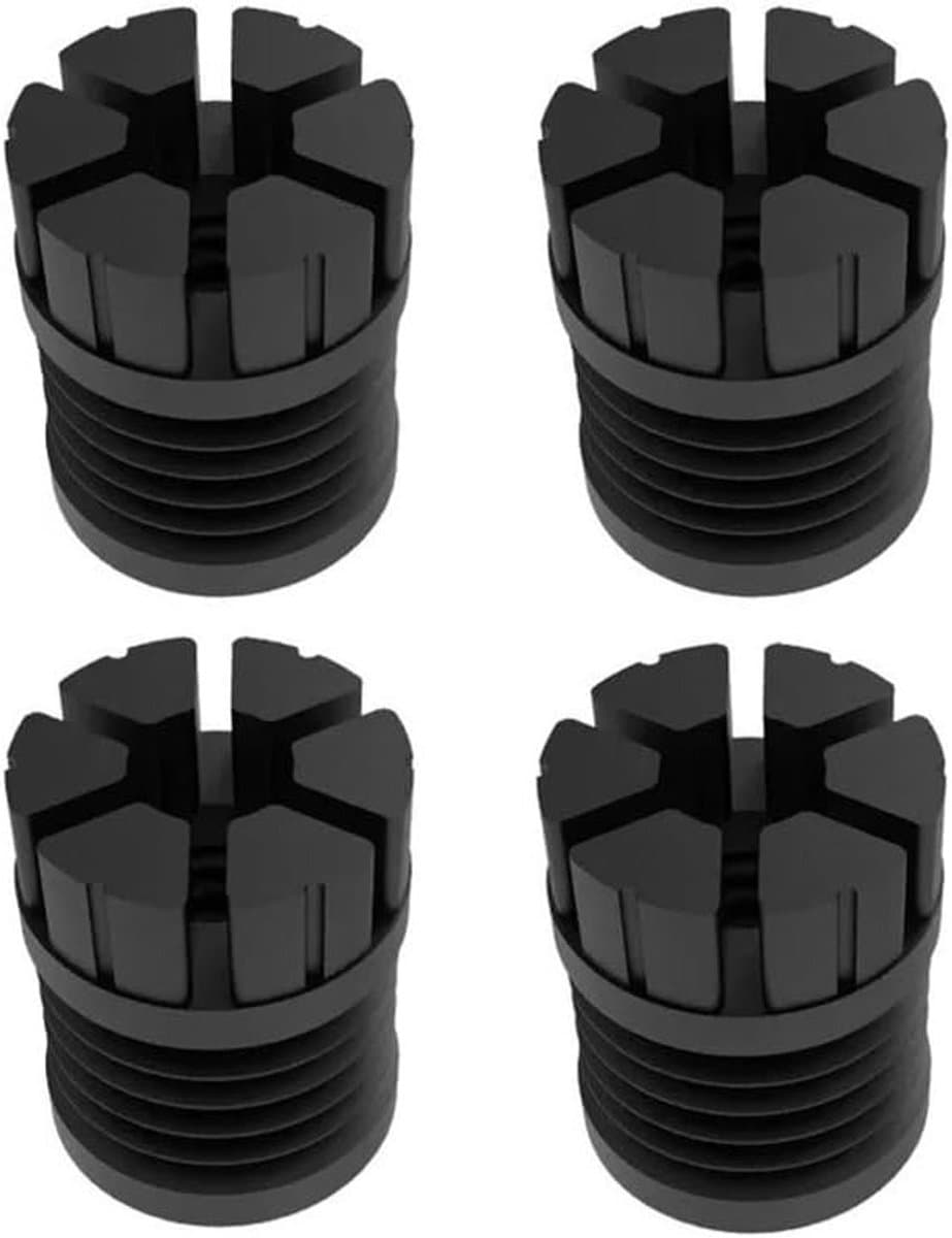 Set van 4 Antischok Rubber Voeten voor 3D Printers - Stabilisatie, Geluiddemping en Verbeterde Printkwaliteit
