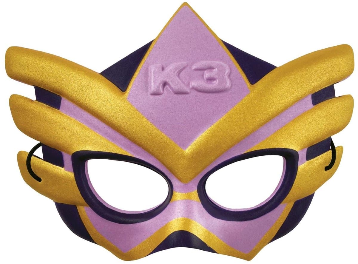 K3 - Verkleedmasker - Superhelden - Eva foam masker - Met elastische band