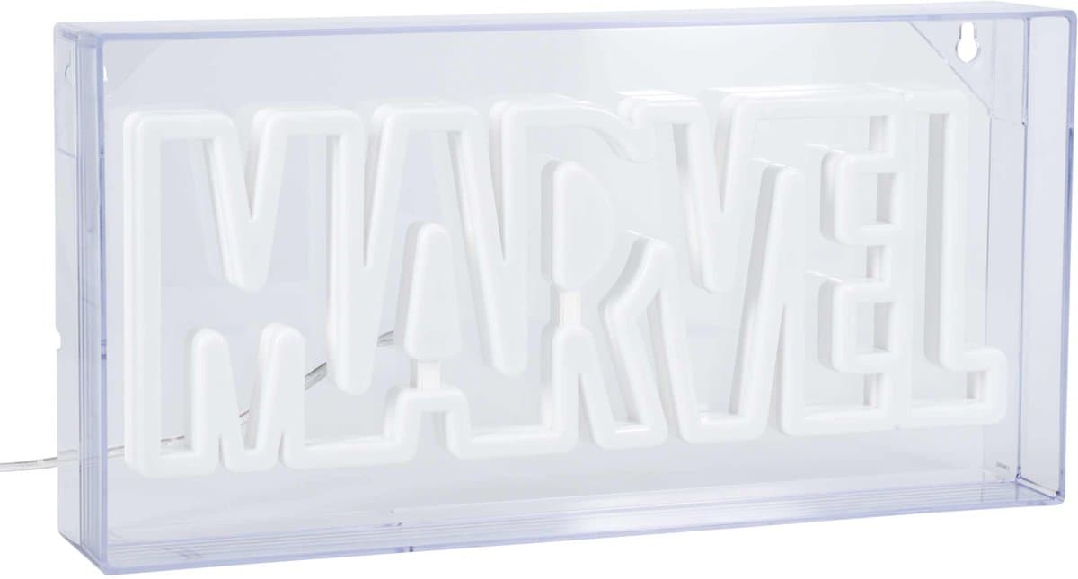 Paladone Marvel Logo LED Neonlamp - 15 x 30 cm, Multikleur