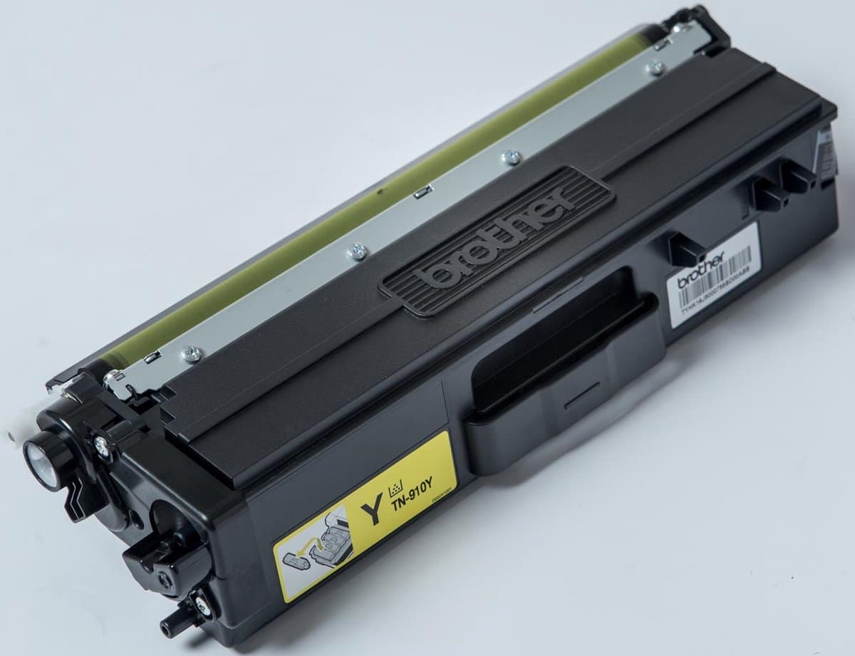 Brother toner, 9.000 pagina's, OEM TN-910Y, geel 4 stuks