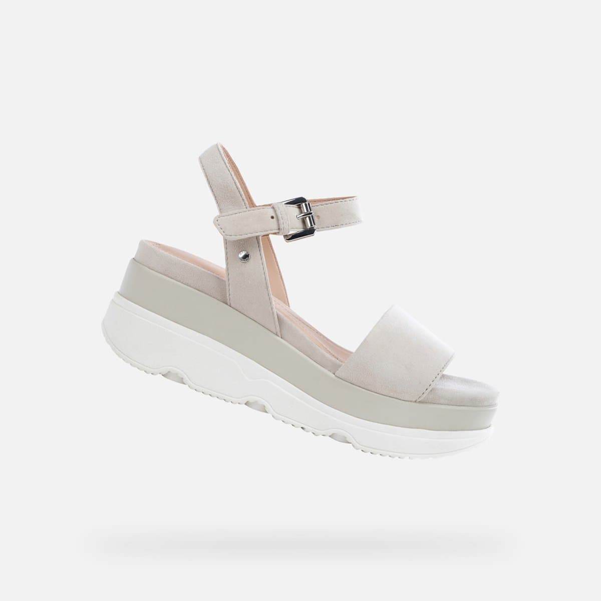 GEOX GARDENIA DAMES Sandalen - LICHT TAUPE - Maat 38,5