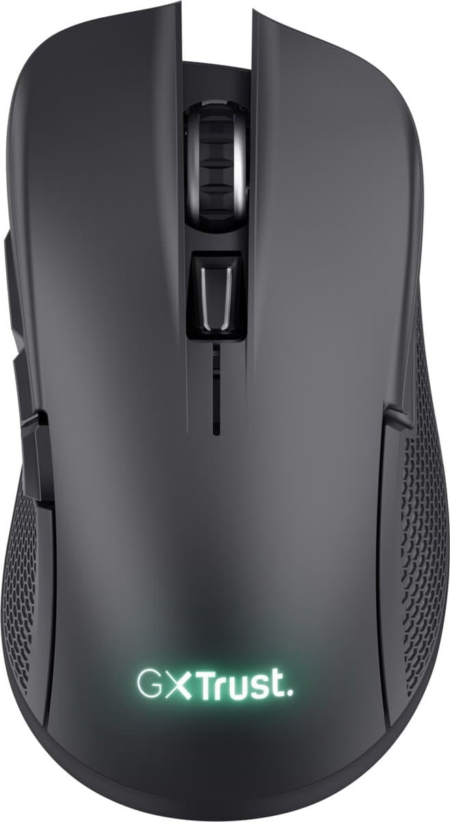 Trust GXT 923 Ybar Draadloze Gaming Muis Zwart