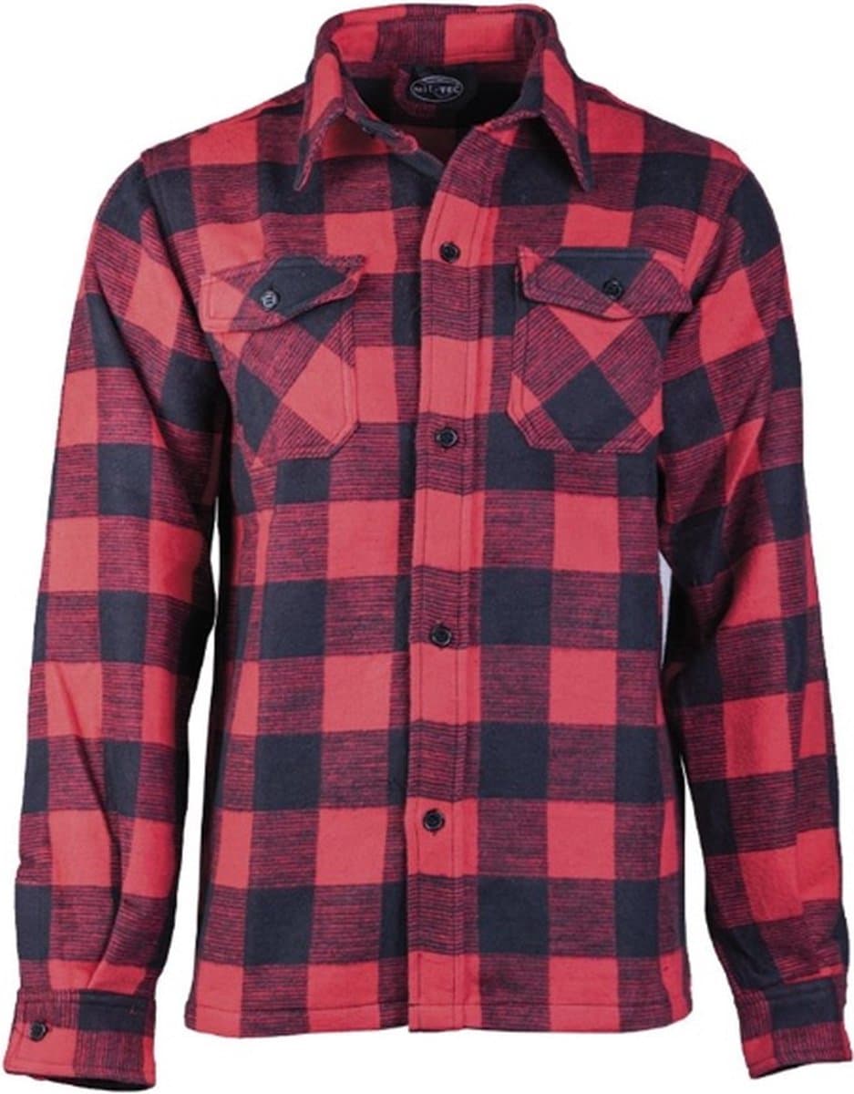 Houthakkershemd Red/Black - Maat M