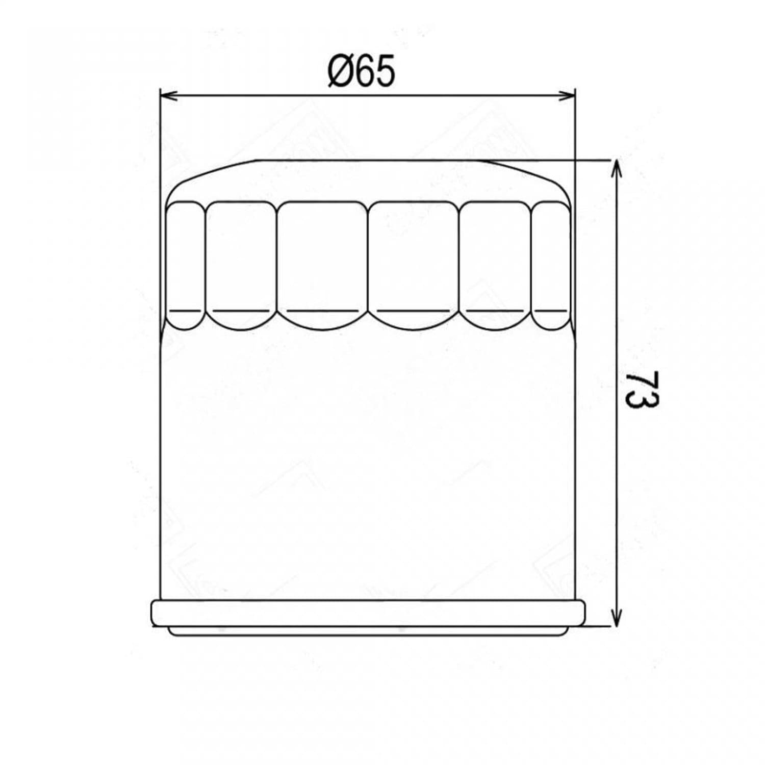Filtre à huile Athena pour Moto Yamaha 750 YZF-R 1993 à 1998 Neuf