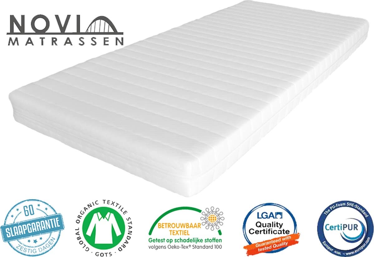 NOVIO - matras  - comfortschuim - 90X220cm