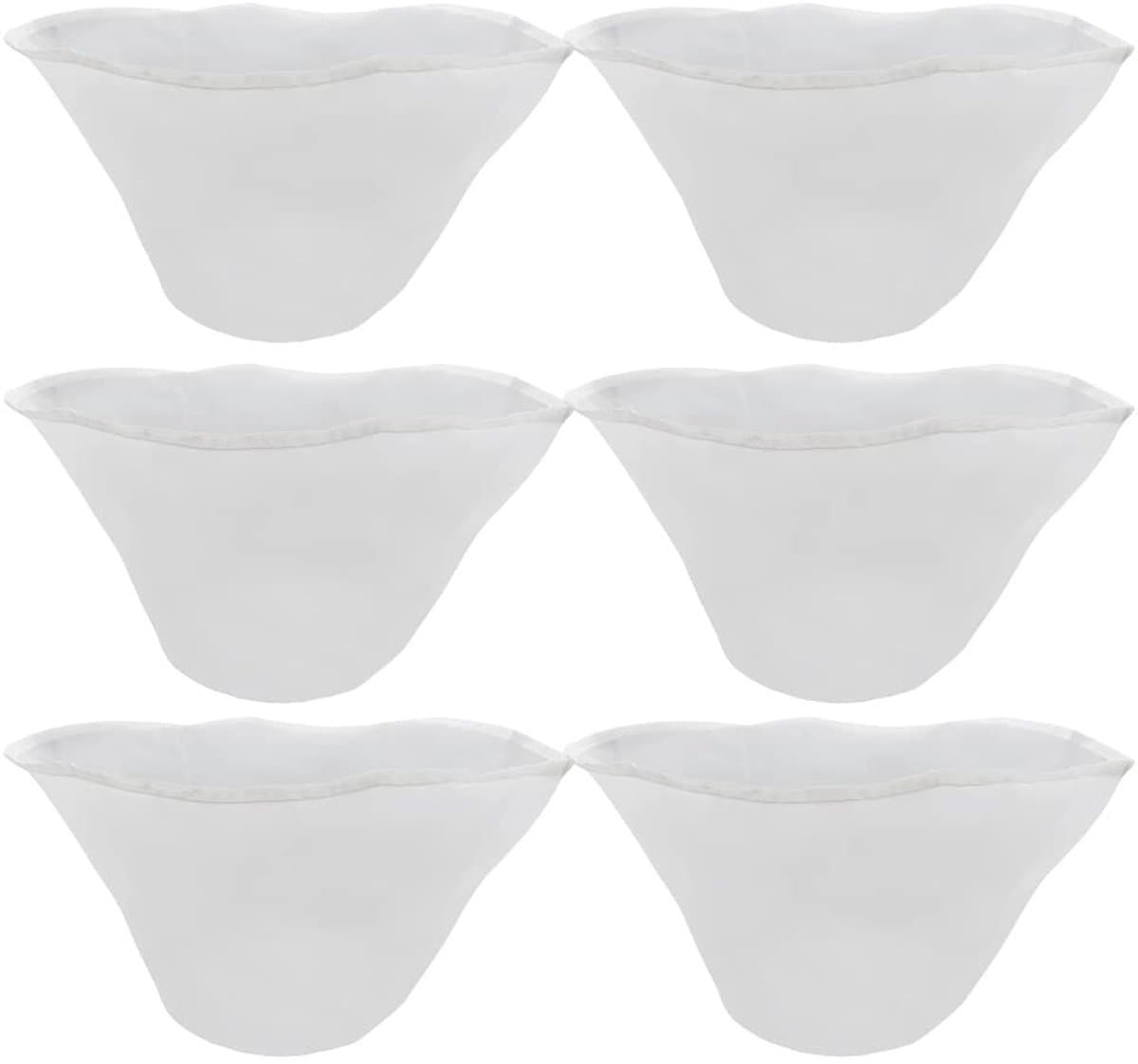 Dailygoods- Zeef 6 Stuks - Nylon Filterzakken - 100/120/140 Mesh - Keukenfilter - Sap/Melk/Wijn - Lichtgewicht 100 g - Filterzak