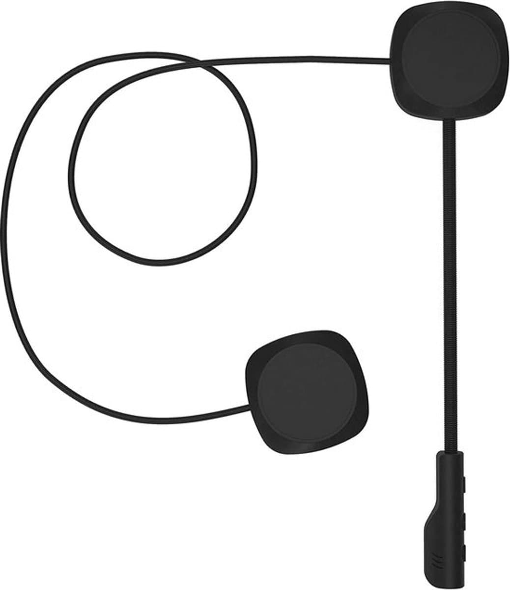 Bluetooth-headset voor motorfietsen - Draadloos - Met luidspreker en microfoon - Anti-interferentie - Helder geluid - Duurzaam en waterdicht - Eenvoudig te monteren op de helm - Comfortabel om te rijden - Geschikt voor dagelijkse en lange ritten