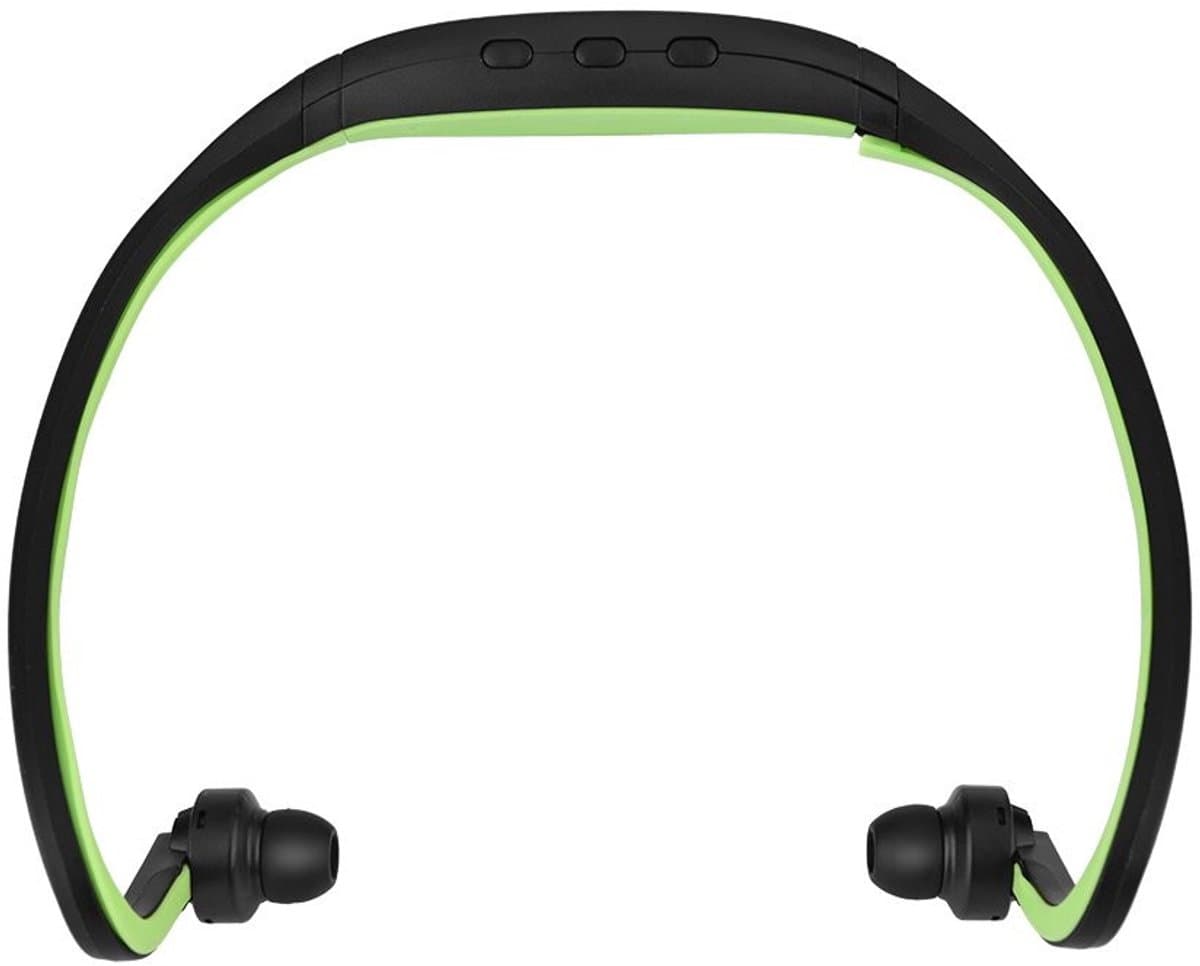 By shayne - Bluetooth headset - Draadloze hoofdtelefoon - Nekband ontwerp - Groen - Stereo geluidskwaliteit - Geschikt voor sporters - Comfortabel en.