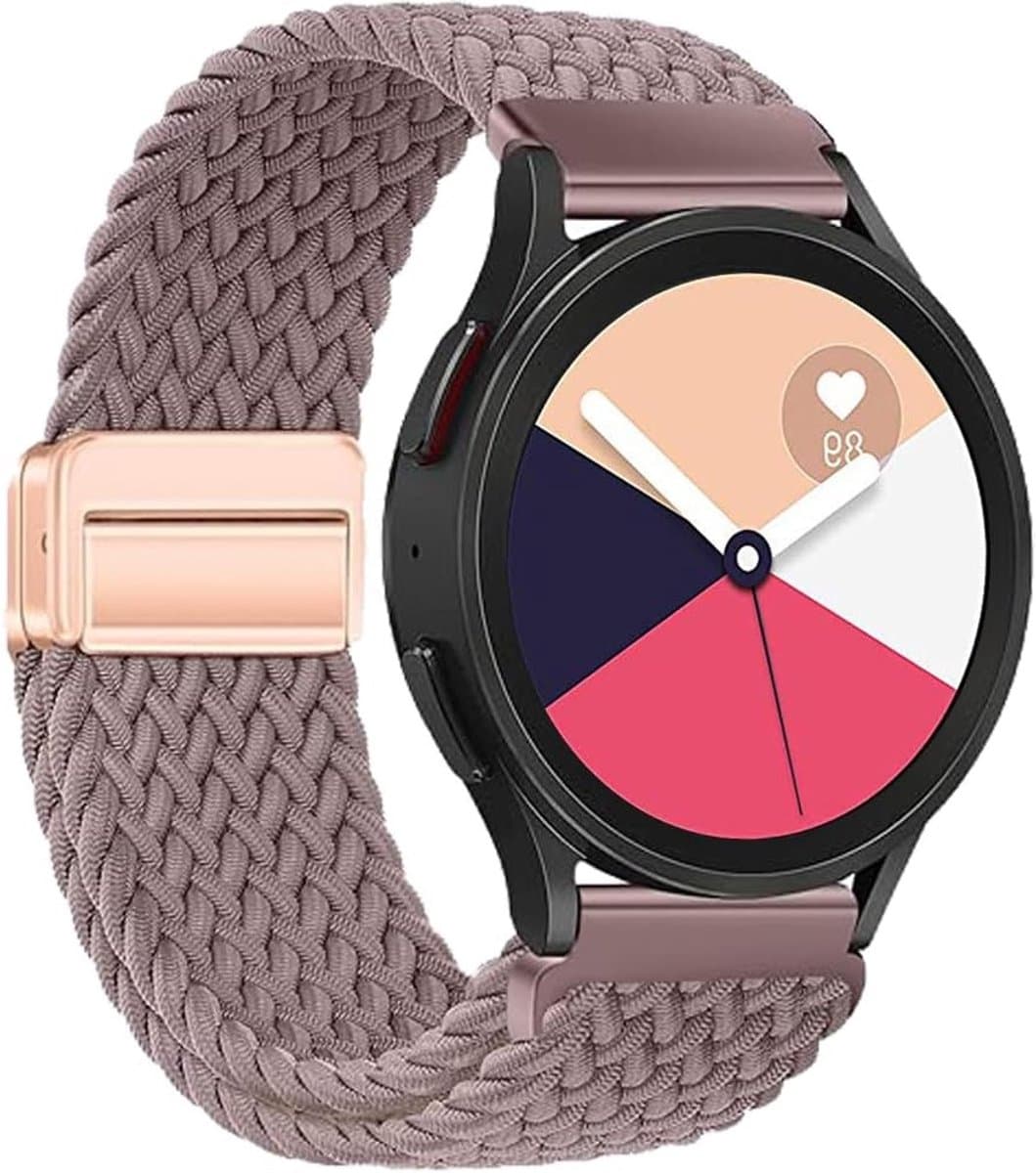 Verstelbare Nylon Elastische Sport Armband 18mm voor Garmin Venu 3S, Vivoactive 4S en Huawei Watch GT 4 41mm, Comfortabele Vervangband voor Activiteiten en Fitness