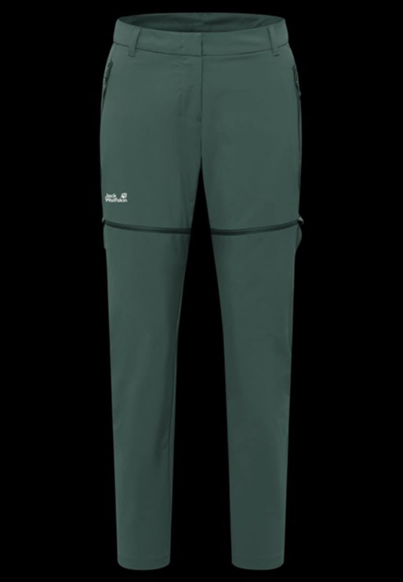 Jack Wolfskin Hikeout Zip Off Pants Women - Afritsbroek - Dames - Sago Palm - Maat 46