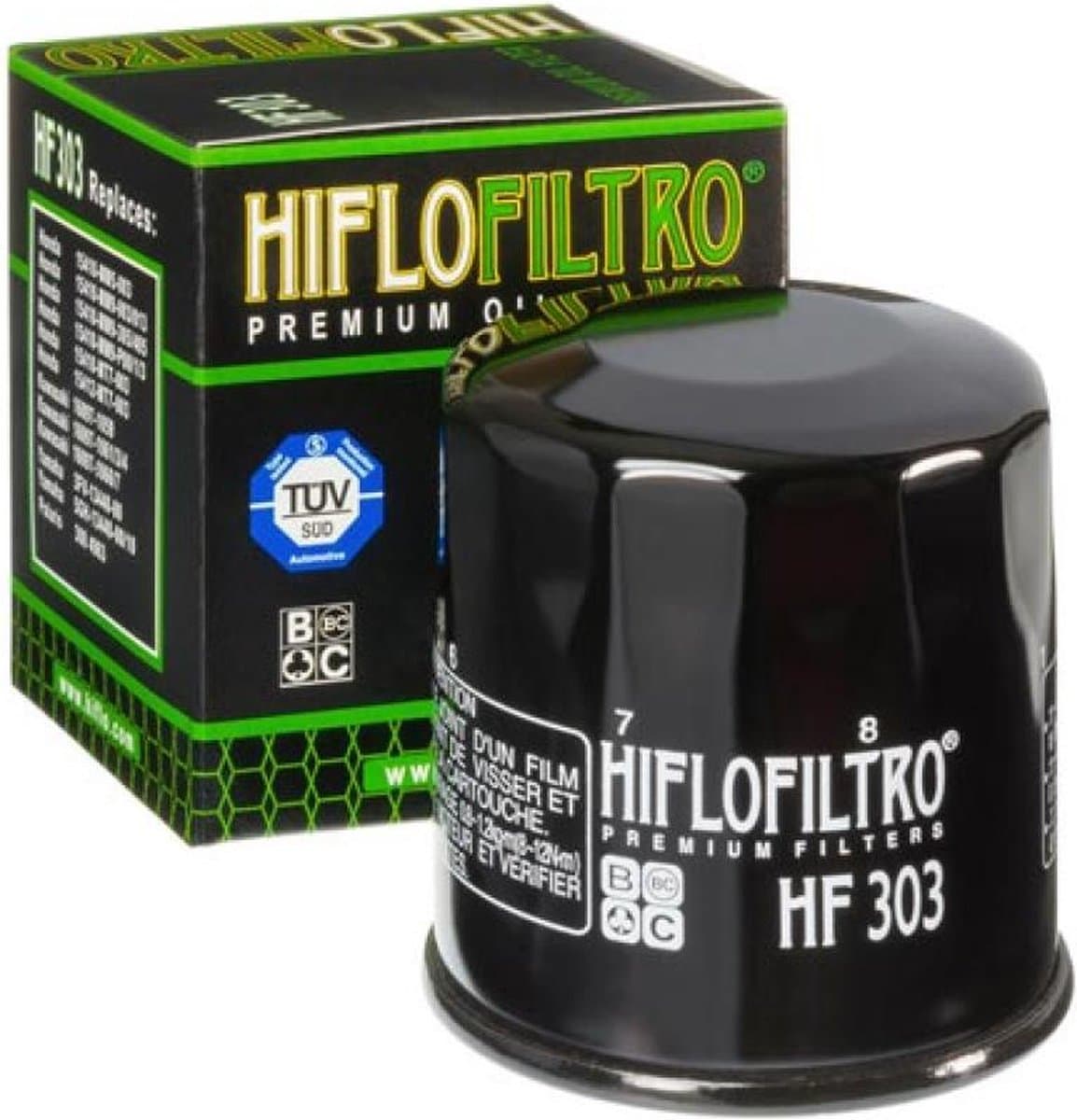 hiflofiltro oliefilter voor polaris 325 magnum quad 2000 tot 2002 nieuw