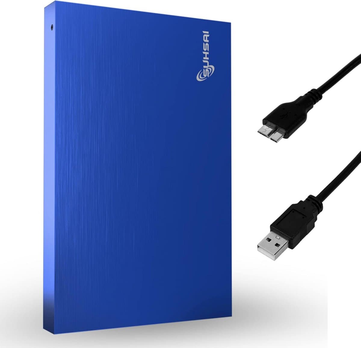Draagbare Externe Harde Schijf 250GB USB 3.0 Opslag voor Laptop, PC, Mac en Gameconsole - Blauw