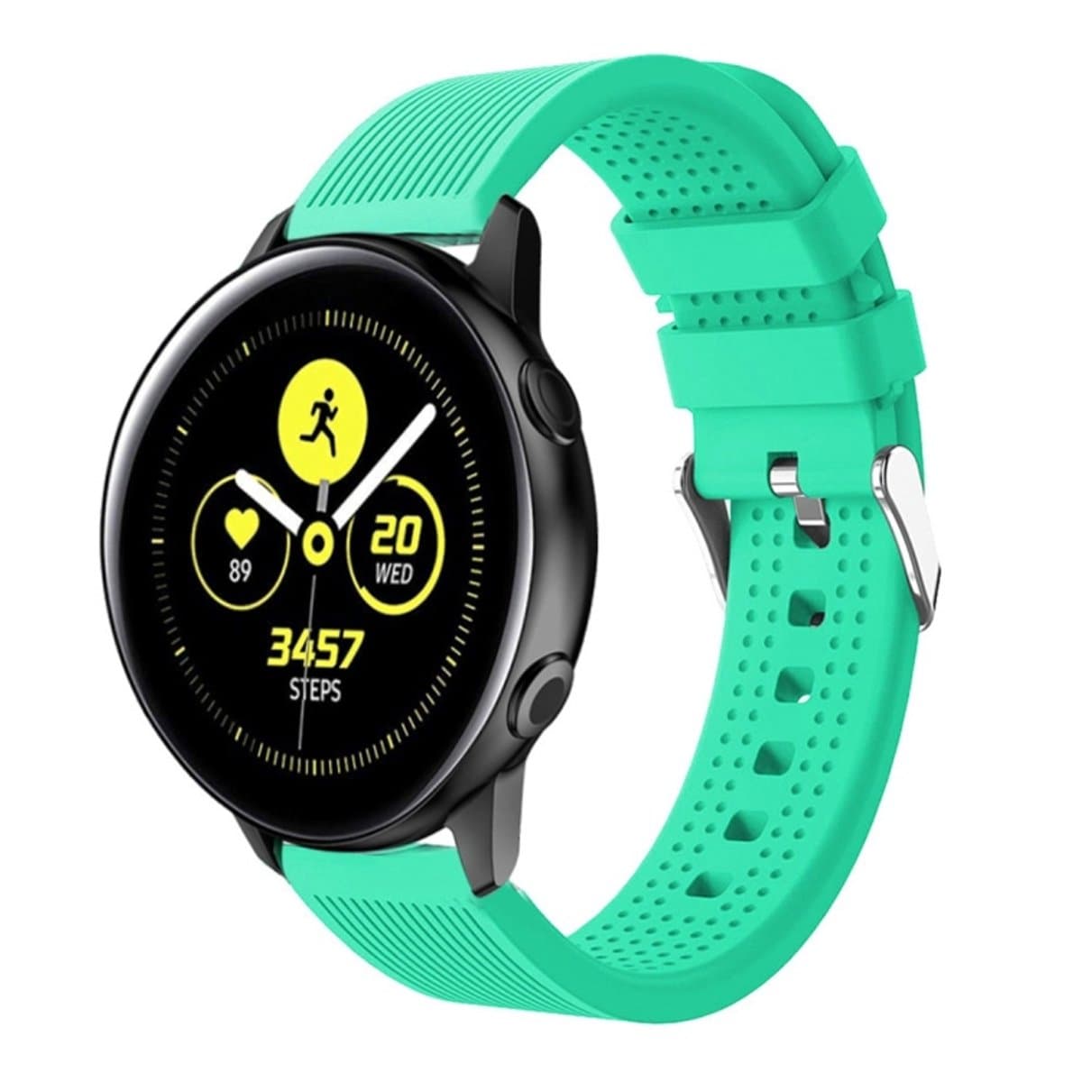 Smart Watch siliconen polsband horlogeband voor Garmin Vivoactive 3 (mintgroen)