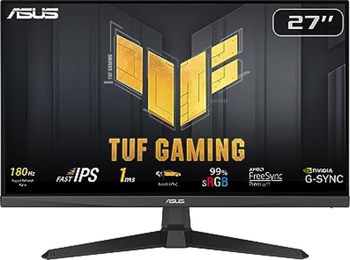 ASUS TUF Gaming VG279Q3A computermonitor 68,6 cm (27 ") 1920 x 1080 pixels Full HD LCD zwart