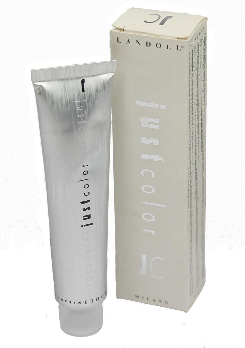 Landoll Just Color Crème haarkleur permanente oxidatieve kleuring 60ml - 05,62 Light Irid. Red Brown / Hellbraun Iris. Rot
