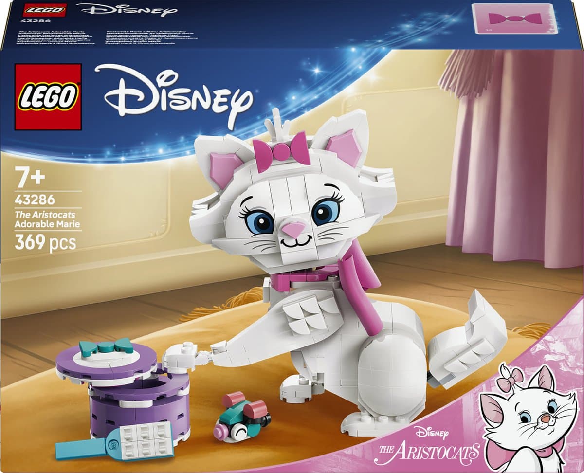 LEGO Disney Classic 43286 De Aristokatten: schattige Marie