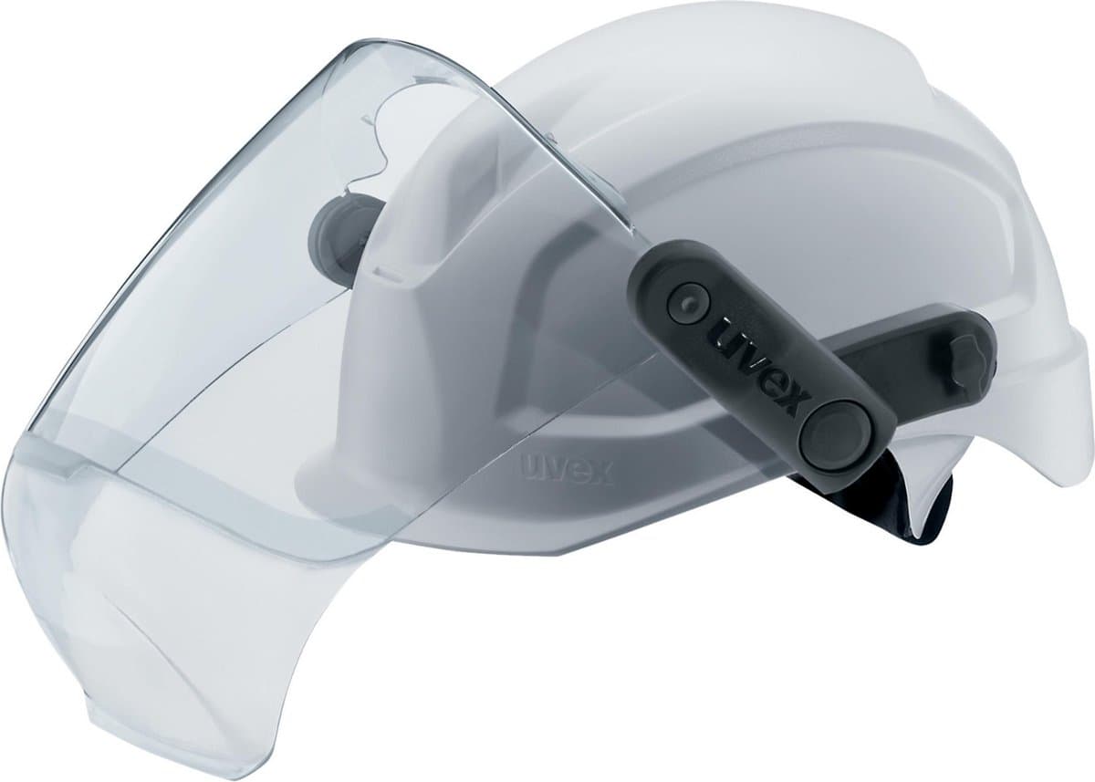 uvex pheos 9906007 Gezichtsscherm Met anti-condens coating, Met anti-kras coating, Incl. UV-bescherming EN 166