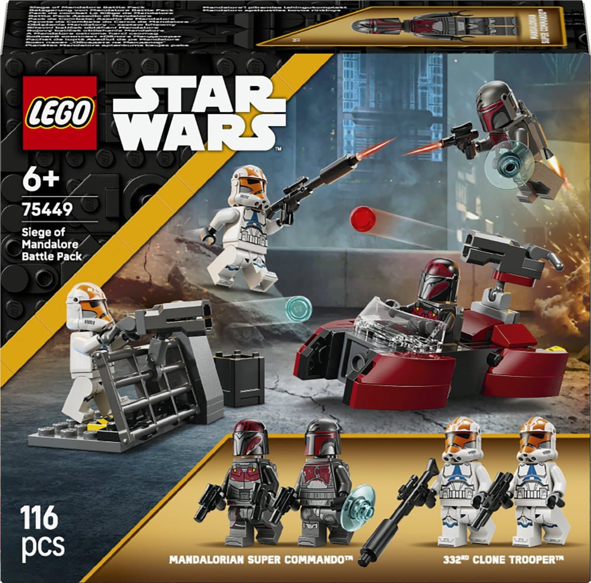 LEGO Star Wars™ 75449 Beleg van Mandalore Battle Pack