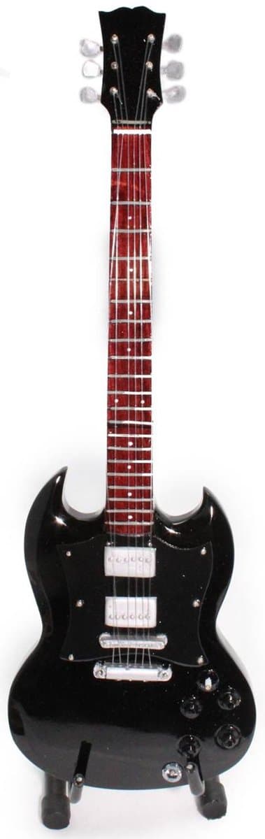 Miniatuur gitaar AC/DC Angus Young